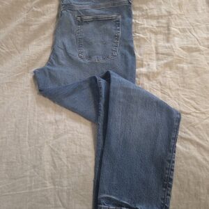 American Eagle Outfitters Blue Straight Jeans